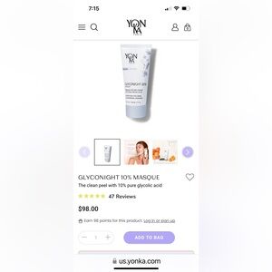YonKa Skin Care Glycolic 10% Peel